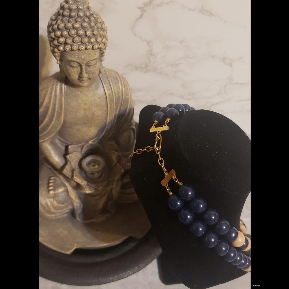 Beaded Statement Necklace - image 3